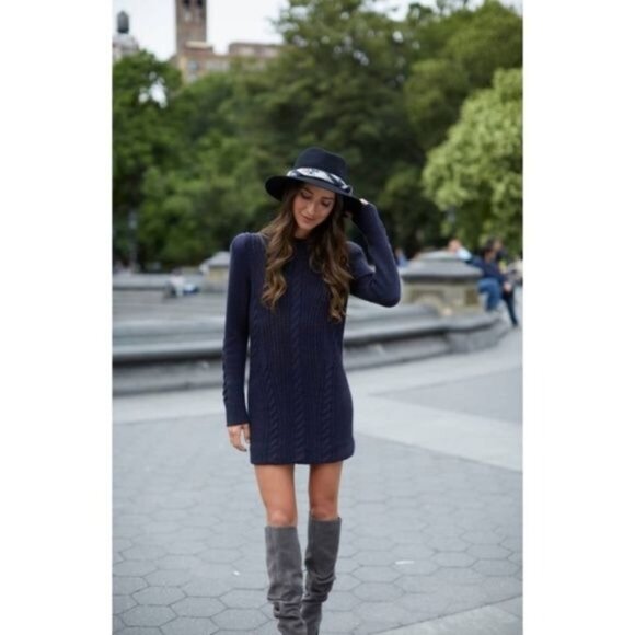 Treasure & Bond Dresses & Skirts - Treasure & Bond X Something Navy Sweater Dress